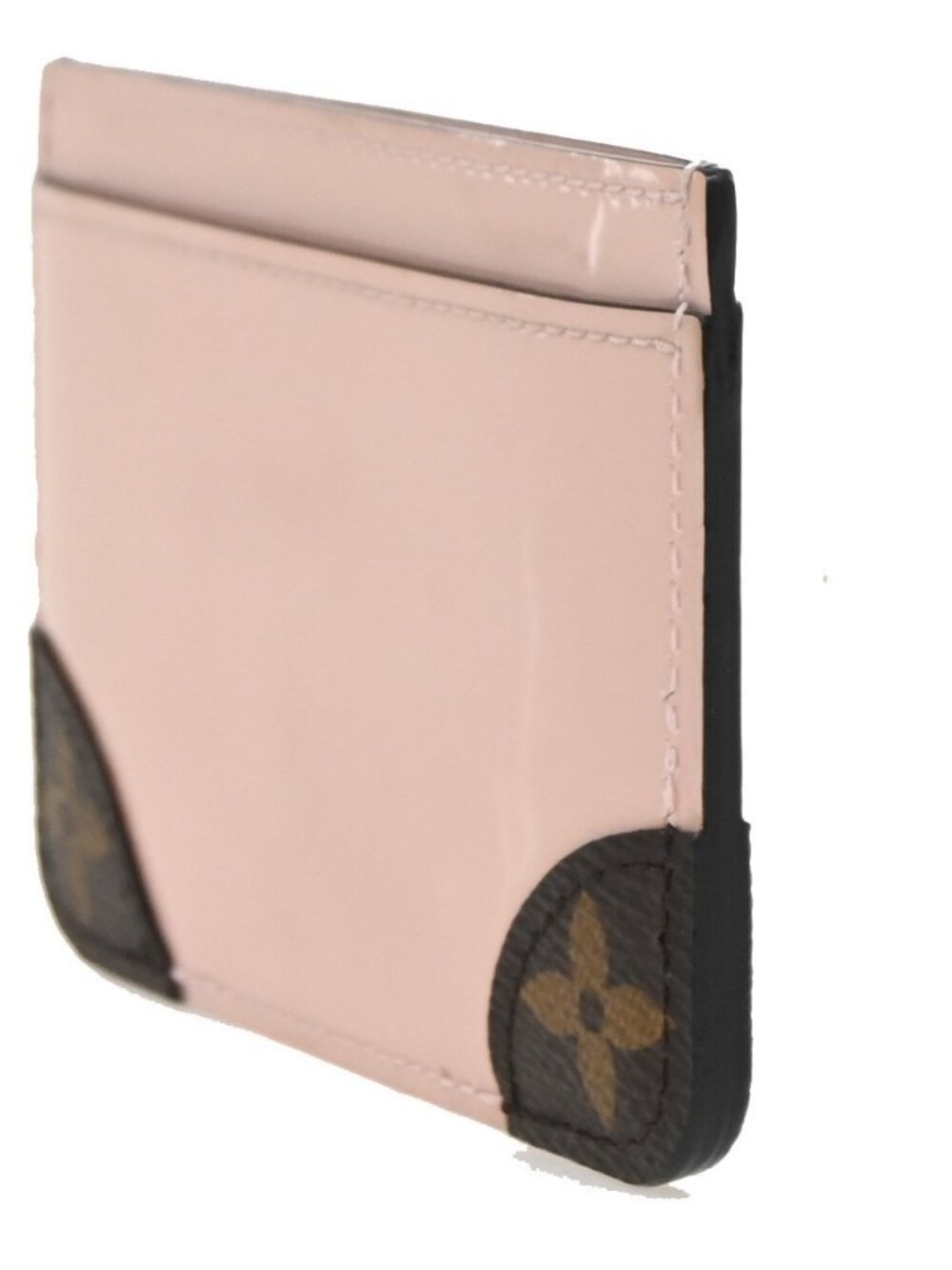 LOUIS VUITTON Porte Cartes Simple Card Case Monogram Vernis PK M63855 36RL961 - Picture 4 of 11